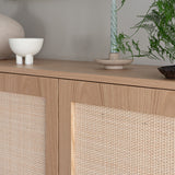 CANE & OAK CLOSED WEAVE DRAWER FOR BESTA