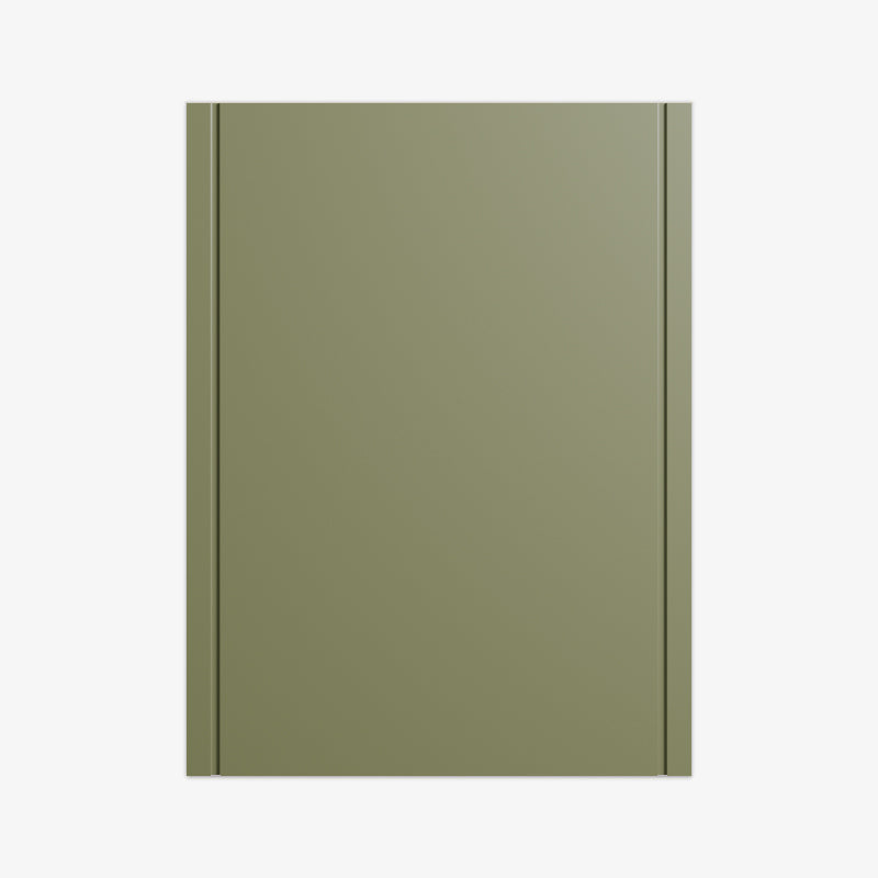 GREEN CURVED STILE SINGLE DOOR FOR METOD – Fronteriors