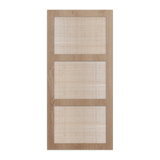 CANE & OAK CLOSED WEAVE DRAWER FOR BESTA