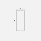 IVORY FRAMED DOOR FOR METOD