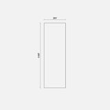 IVORY FRAMED OAK DOOR FOR METOD