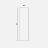 IVORY OAK DOOR FOR METOD