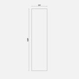 IVORY FRAMED DOOR FOR METOD