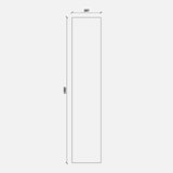 IVORY FRAMED DOOR FOR METOD