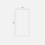 IVORY FRAMED DOOR FOR METOD