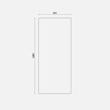 IVORY OAK DOOR FOR METOD