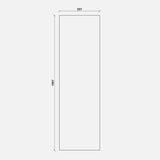 IVORY FRAMED OAK DOOR FOR METOD