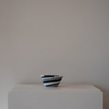 Black and White woven African bowl