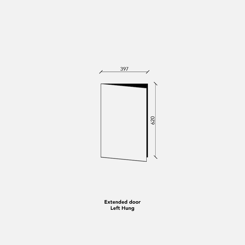 LIGHT GREEN FRAMED DOOR FOR METOD