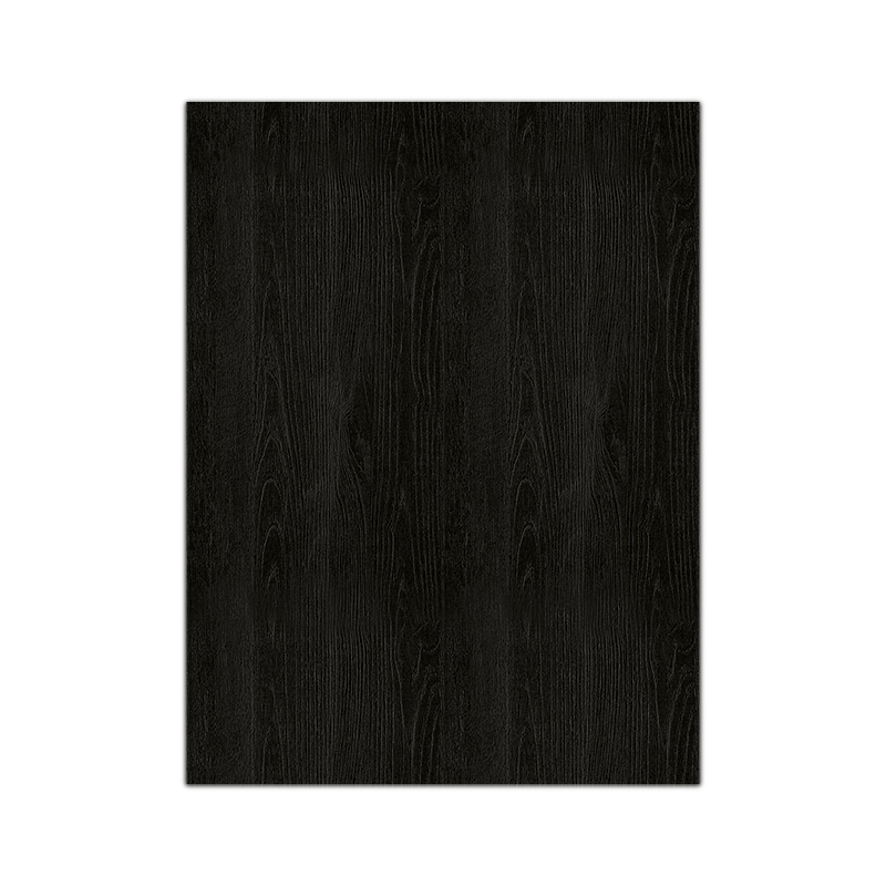 BLACK WOOD COVER PANEL FOR METOD