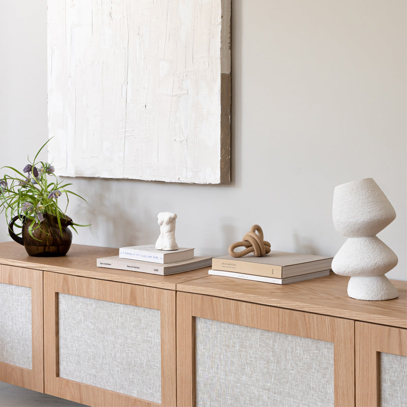 BESTA LINEN TEXTILE CONSOLE – Fronteriors
